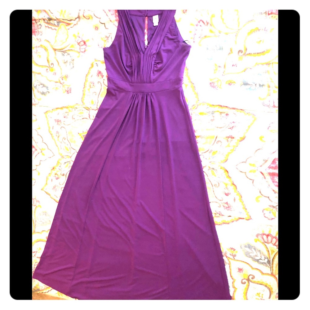 GUC Sangria Orchid Purple Maxi Dress Size 8